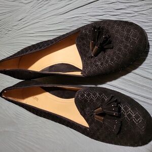 Black Tassel Loafers